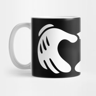 Gloved Love Hands Mug